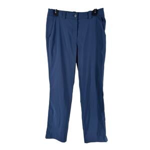 Nike Golf Women's Navy Blue Dri-Fit Tour Performance Golf Pants Size 6